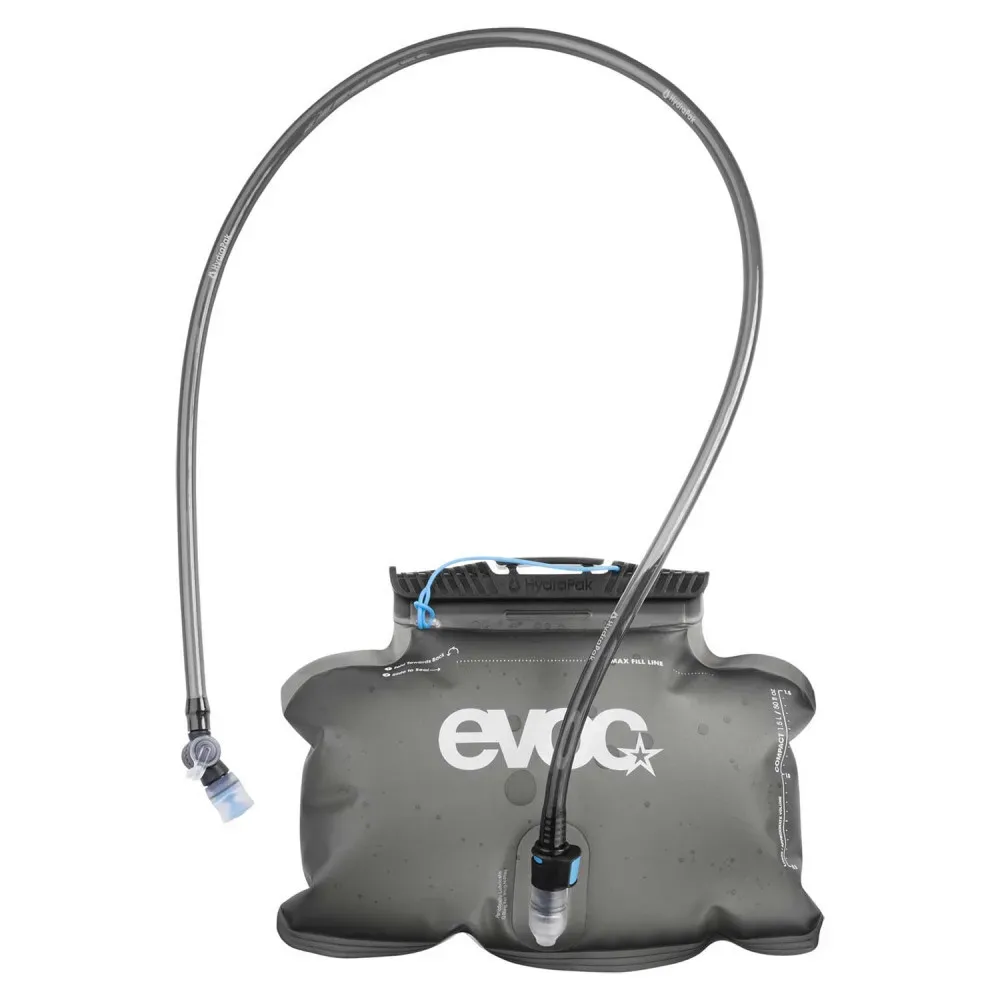 Evoc Hip Pack Hydration Bladder 1.5L Trinkblase grau /  carbon grey, Grösse: one size