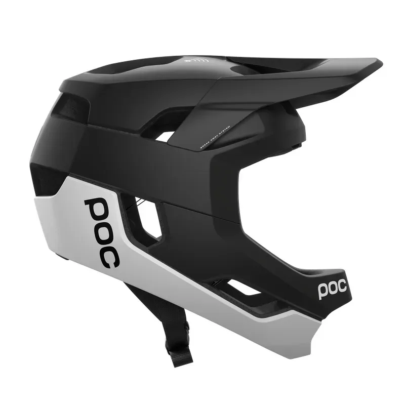POC Otocon Race MIPS Velohelm - Uranium Black/Hydrogen White Matt