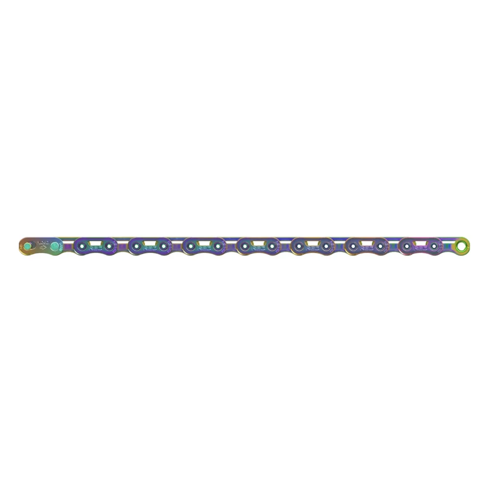 Kette Sram Red AXS E1 Flattop Rainbow
