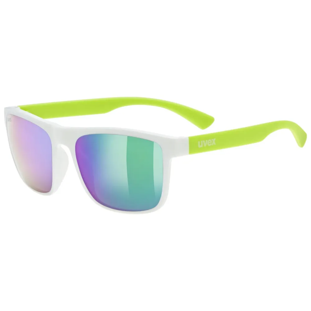 Uvex Rookie White Lime M/Mir. Green S5330775616 (für 6 - 10 Jahre)