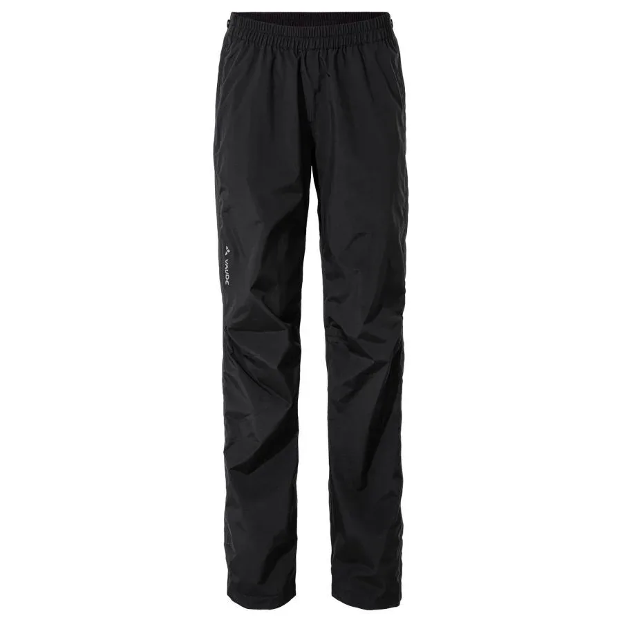 VAUDE - Yaras Rain Zip Pants IV, 44, Schwarz