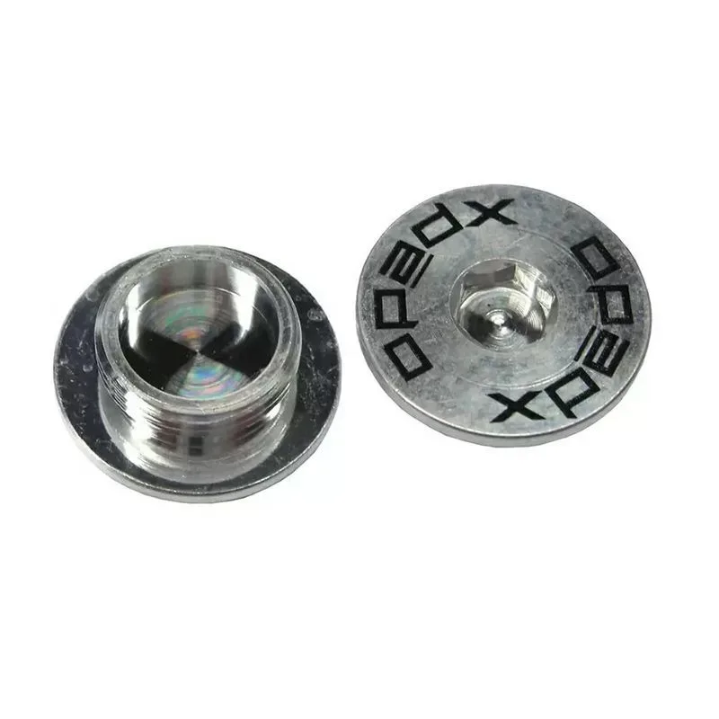 Satz Pedalachsenkappen aus Aluminium Xpedo Face Off