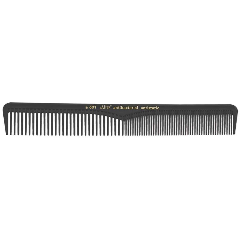 HERCULES A601 schwarz Wolf37 7" Haarschneidekamm