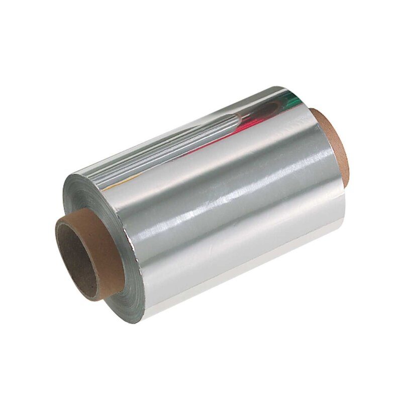 Comair Alusträhnenfolie glatt silber 16 my 12cm x 250m