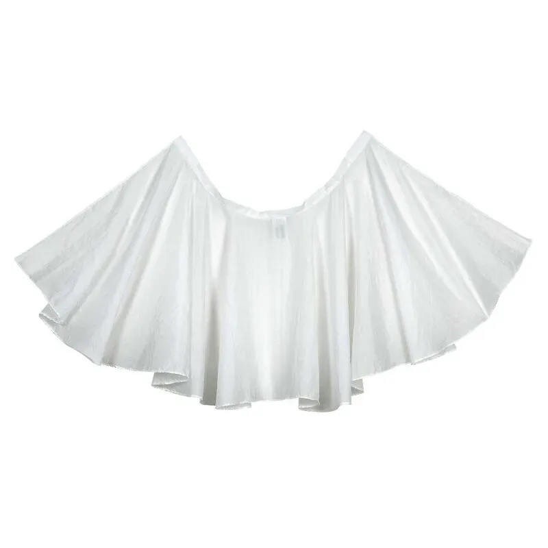 Comair Frisierumhang Crash weiss 85x85 cm
