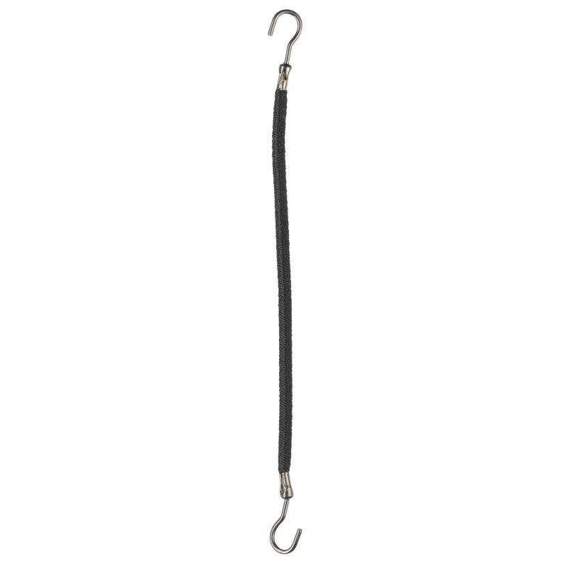 Comair Haarbinder schwarz 10 cm glatt 12 Stück