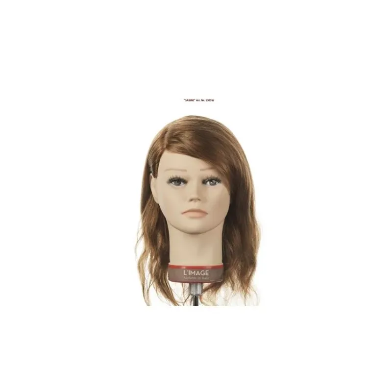 Limage Übungskopf Sabine mittelblond ca 35 cm