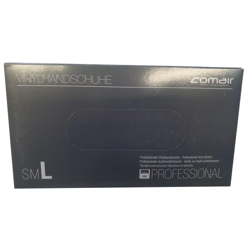 Comair Vinylhandschuhe gepudert groß 100er Box transparent