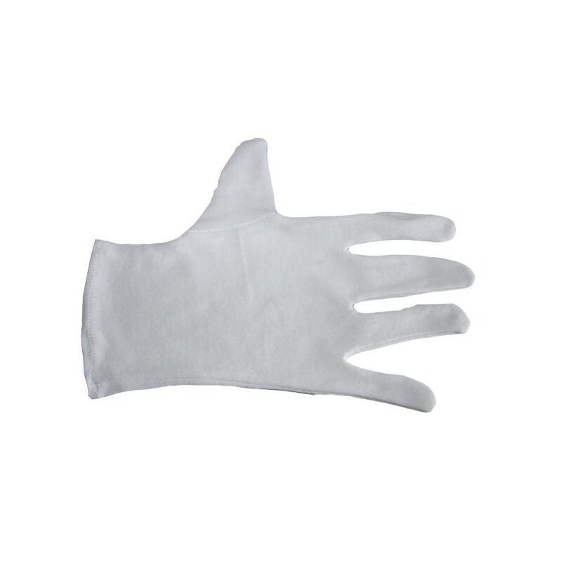 A&A Baumwollhandschuhe Größe L 10er Pack 100% Baumwolle