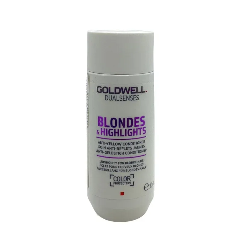 Goldwell Dualsenses Blondes & Highlights Anti-Yellow Conditioner 30 ml Mini