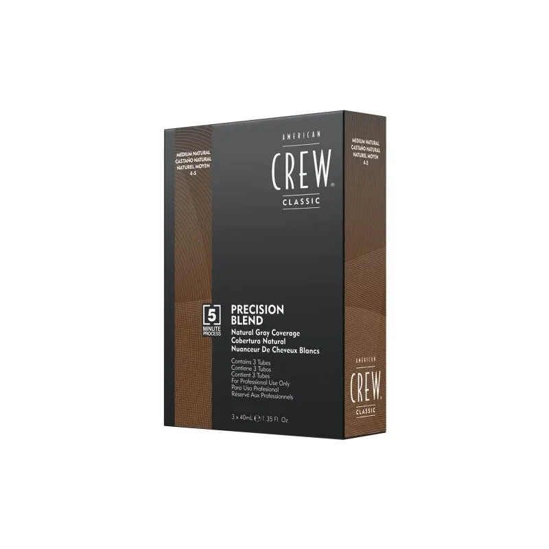 American Crew Precision Blend Medium Natural Coloration 120 ml Braun Herren