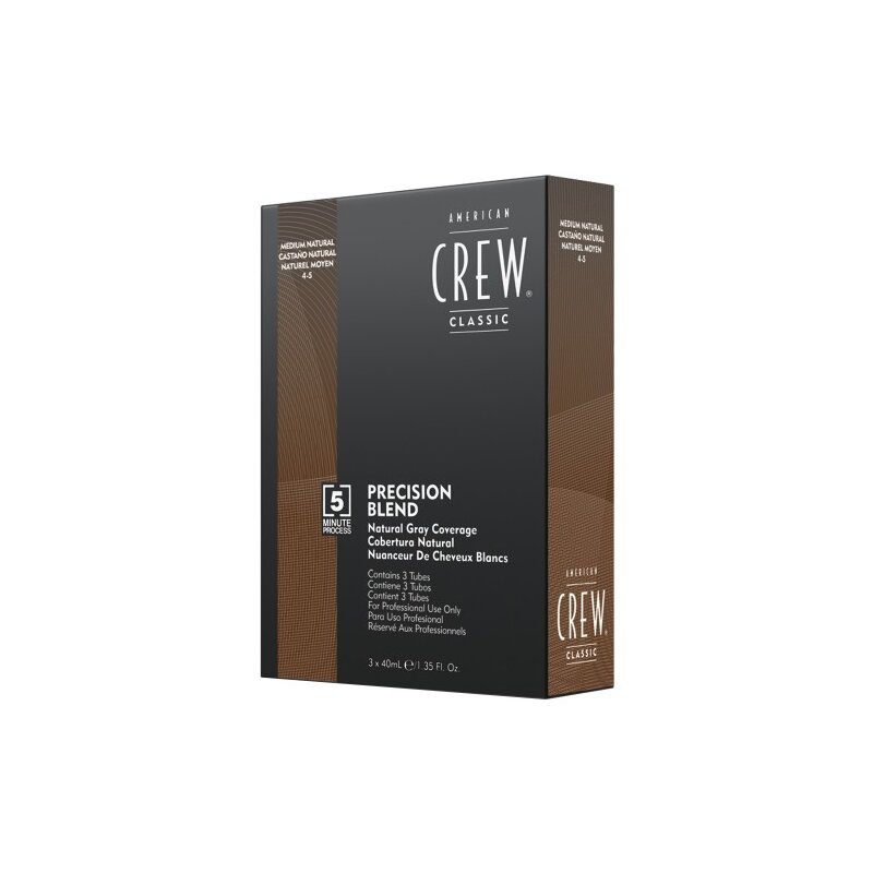 American Crew Precision Blend Medium Natural Coloration 120 ml Braun Herren