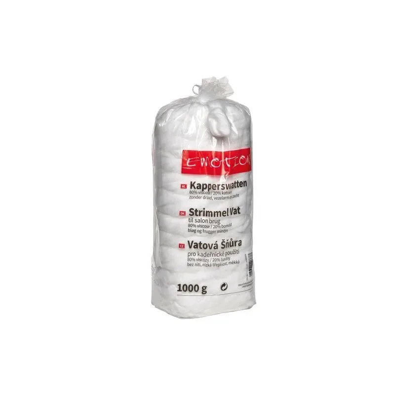 Emotion Watteschnur 80/20 gepresst 1000 gr