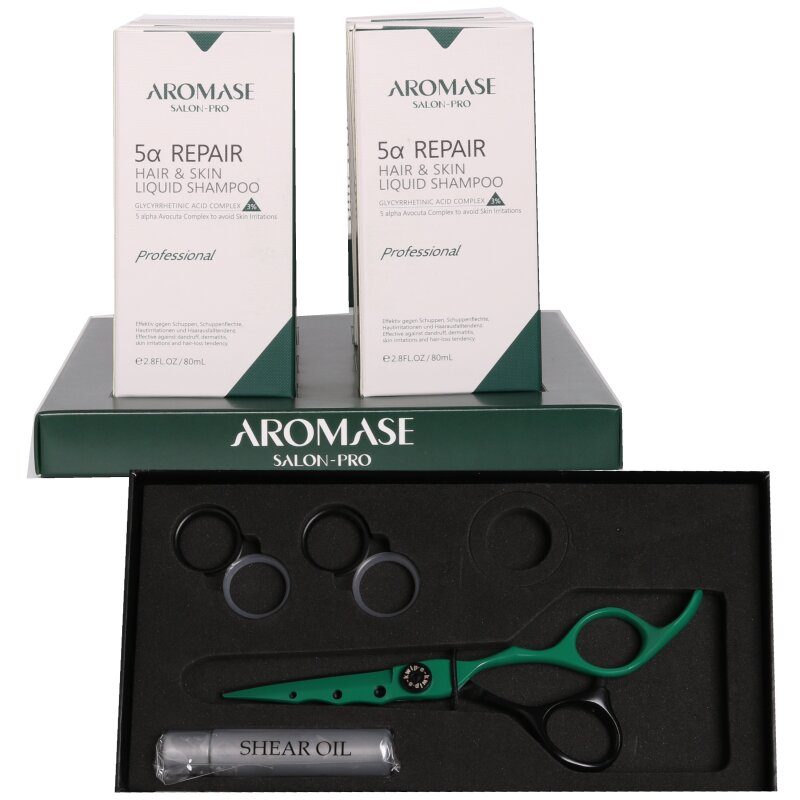 AROMASE Set limited edition e-kwip HS + 6x80 ml Shampoo