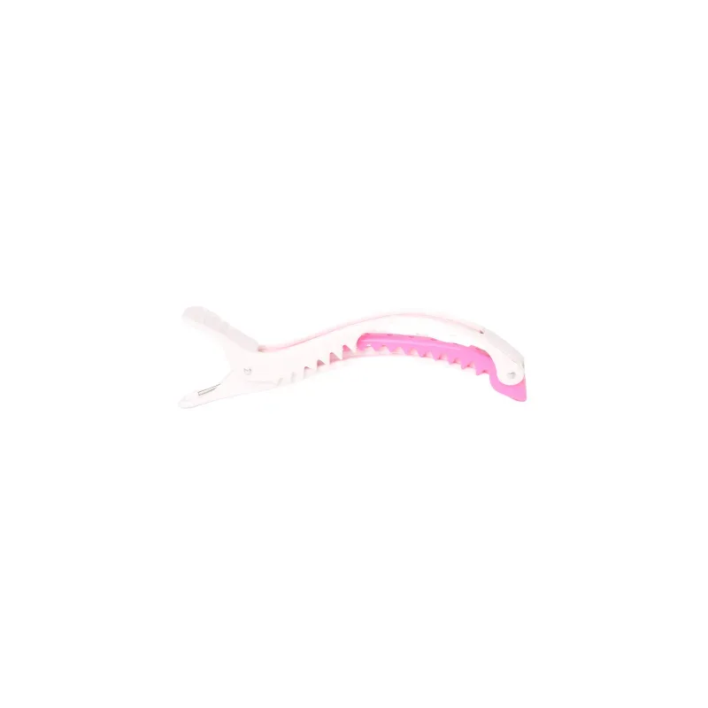 Spezial-Hairclip weiss pink 4 Stück