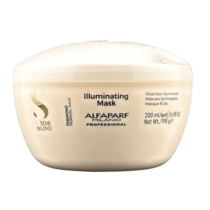 ALFAPARF MILANO Semi di Lino Diamond Illuminating Mask Haarkur & -maske 200 ml