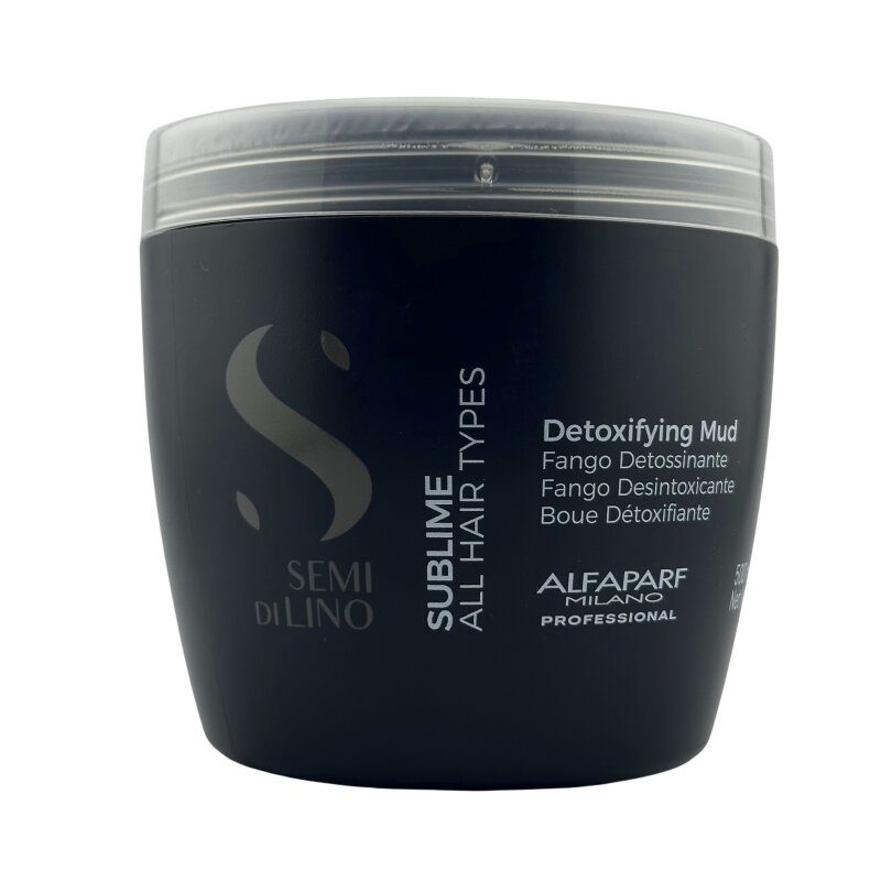 ALFAPARF MILANO Semi di Lino Sublime Detoxifying Mud Haarkur & -maske 500 ml
