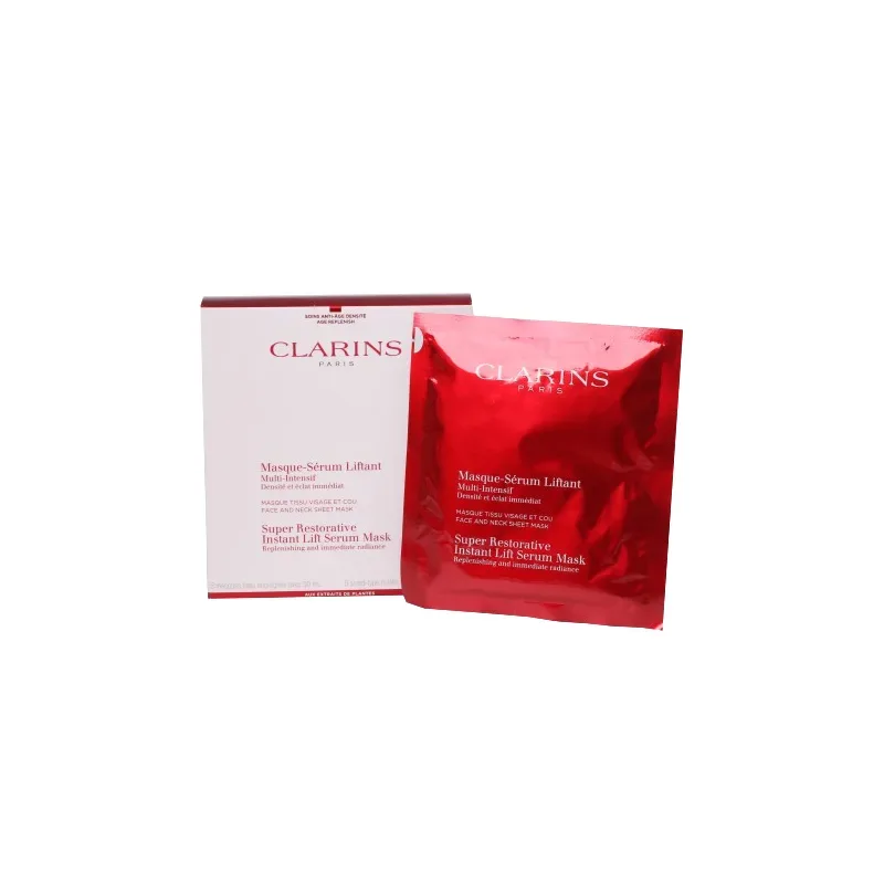 Clarins Super Restorative Instant Lift Serum Mask 5x 30 ml