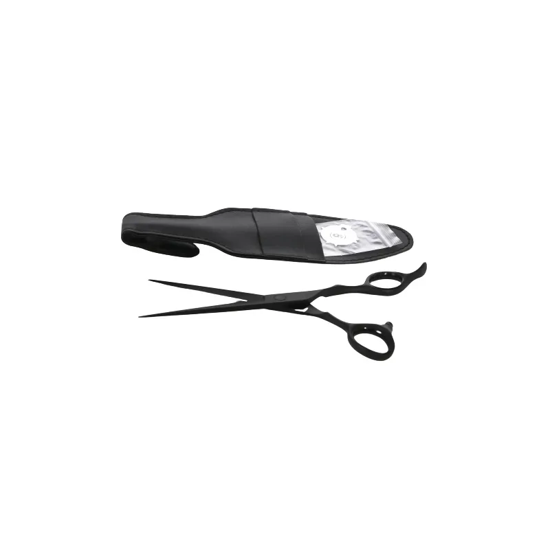 Olivia Garden SilkCut PRO Matt Black Hair cutting scissors 6,50`` RH