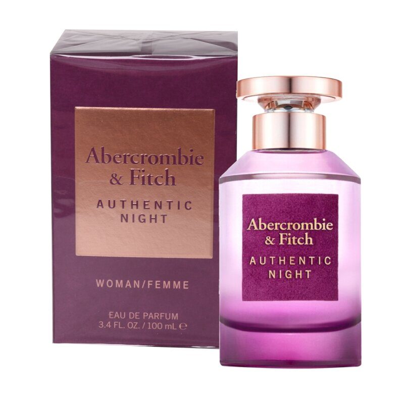 Abercrombie & Fitch Authentic Night Damenparfum 100 ml Damen