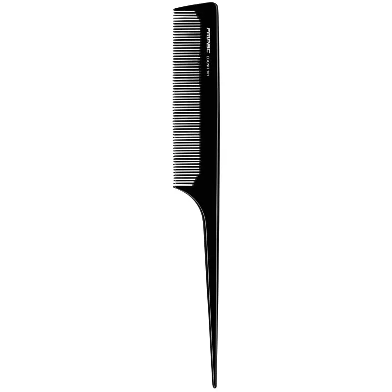 Fripac Ebonit-Stielkamm 101 fein, 20 cm