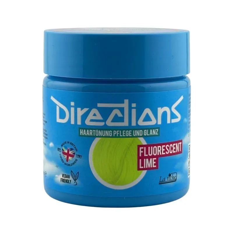 Directions fluorescent lime 100 ml