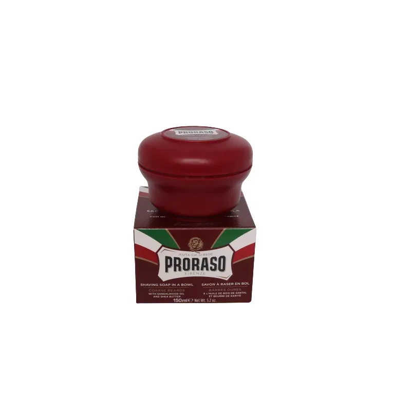 Proraso Red Line Shaving Soap Rasierseife Coarse/Nourishing 150 ml