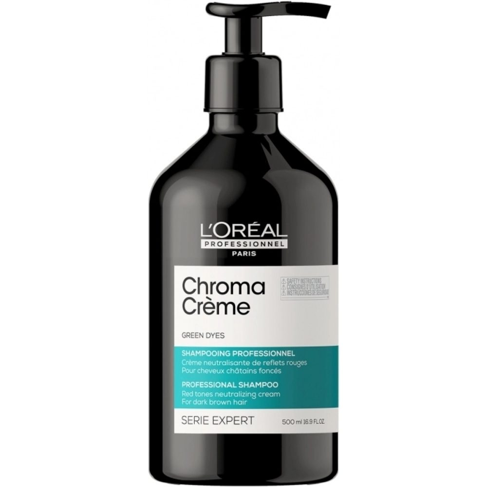 Loreal Expert Chroma Creme Shampoo Grün 500 ml