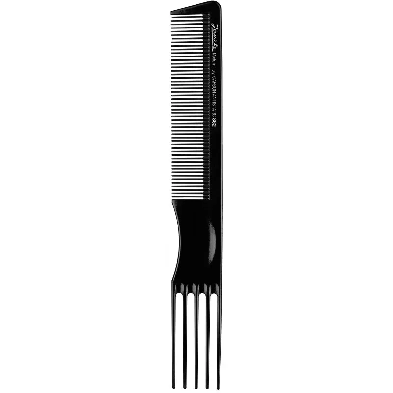 Jäneke Carbon Kamm 55862 Toupierkamm 8,5'' (21,5 cm)
