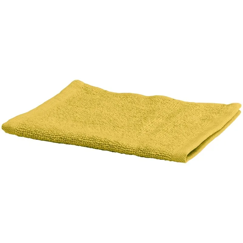 Le Coiffeur Frottee-Gesichtstuch 30 x 15 cm, gelb