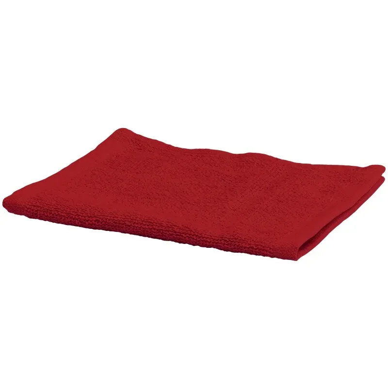 Le Coiffeur Frottee-Gesichtstuch 30 x 15 cm, rot