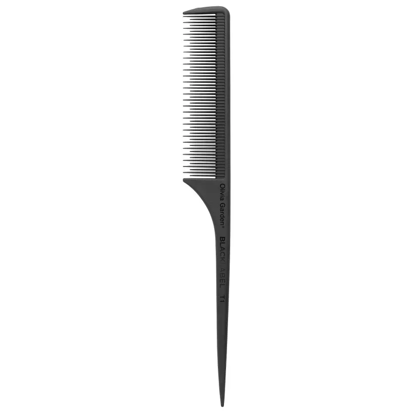 Olivia Garden Black Label Stielkamm (22,5 cm)