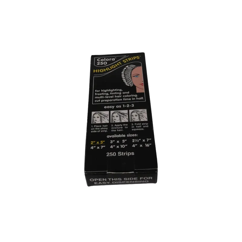 Colora Highl. Strips short 7,5x12,5cm (3x5#) 250 Blatt