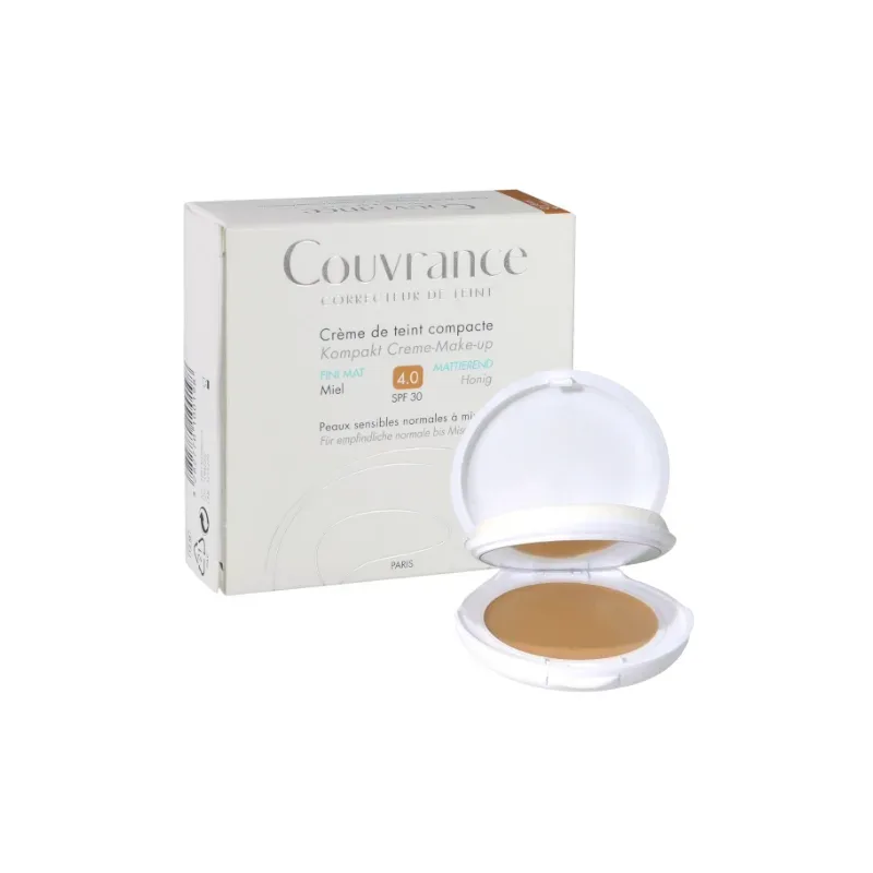 Avène Couvrance Kompakt Creme-Make-Up Mattierend Honig 4.0 10 gr