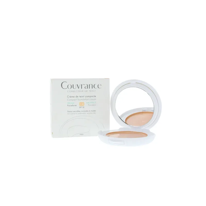 Avène Couvrance Kompakt Creme-Make-up Farbton 1.0 Matt 10 g
