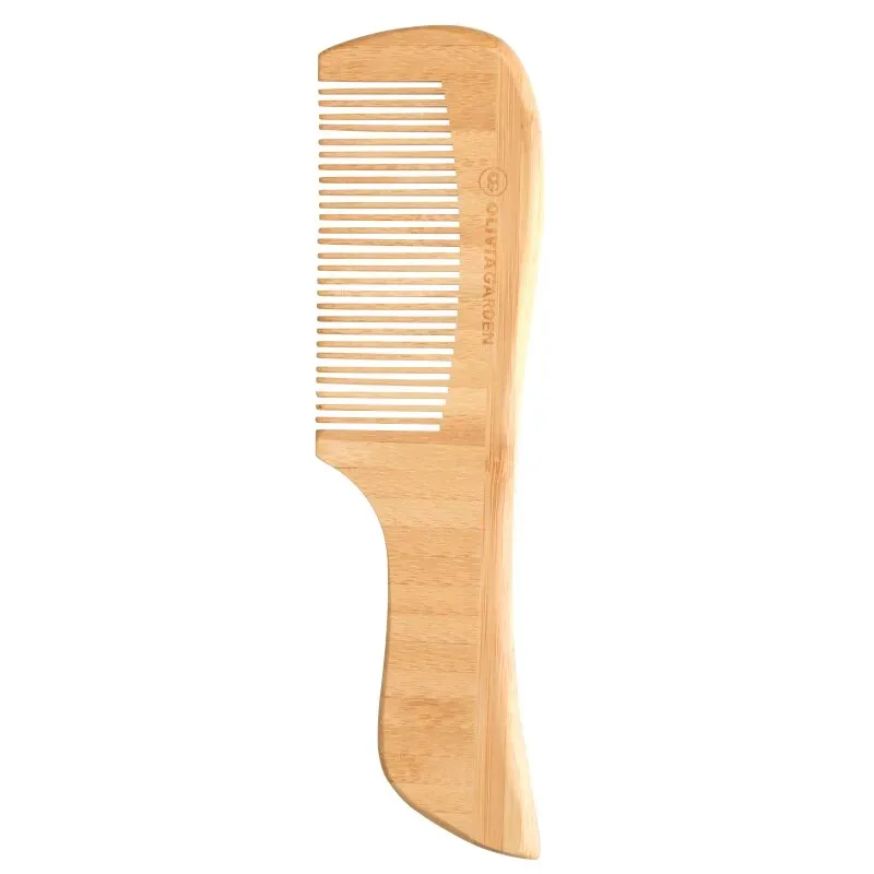 Olivia Garden Bamboo Touch Griffkamm, enge Zahnung