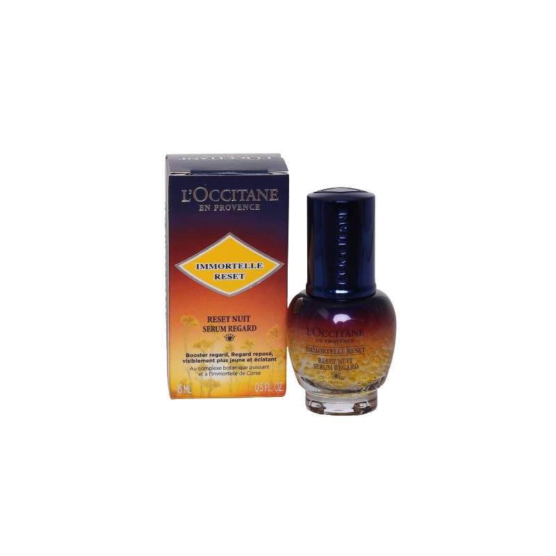 L’Occitane en Provence - Immortelle Overnight Reset Augenserum, Reset Sérum Regard, 15 ml