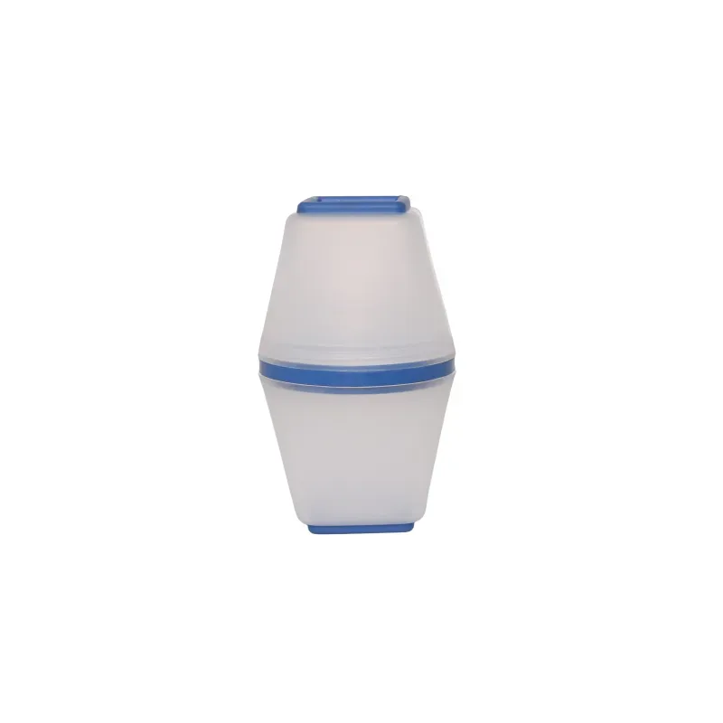 Comair Farbmixer transp. Fuss blau rubberrized 160ml