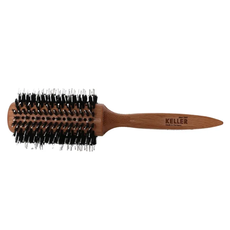 Keller Profi-Styler 38/74mm Buche mit Frisierstiften, Wildschweinborsten