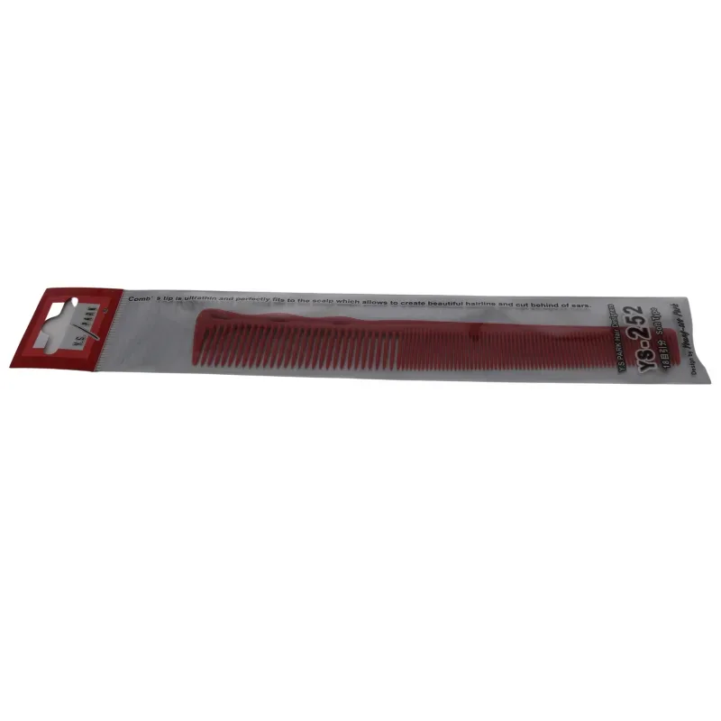 Y.S. Park Schneidekamm Nr. 252 Flex rot