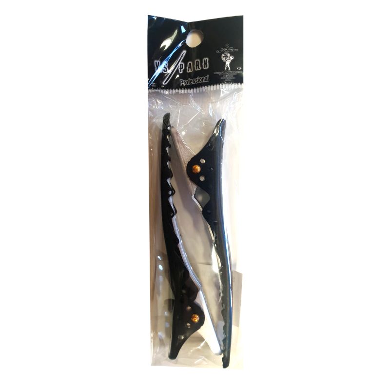 Y.S. Park Shark Clips schwarz 2 Stk. 106 mm