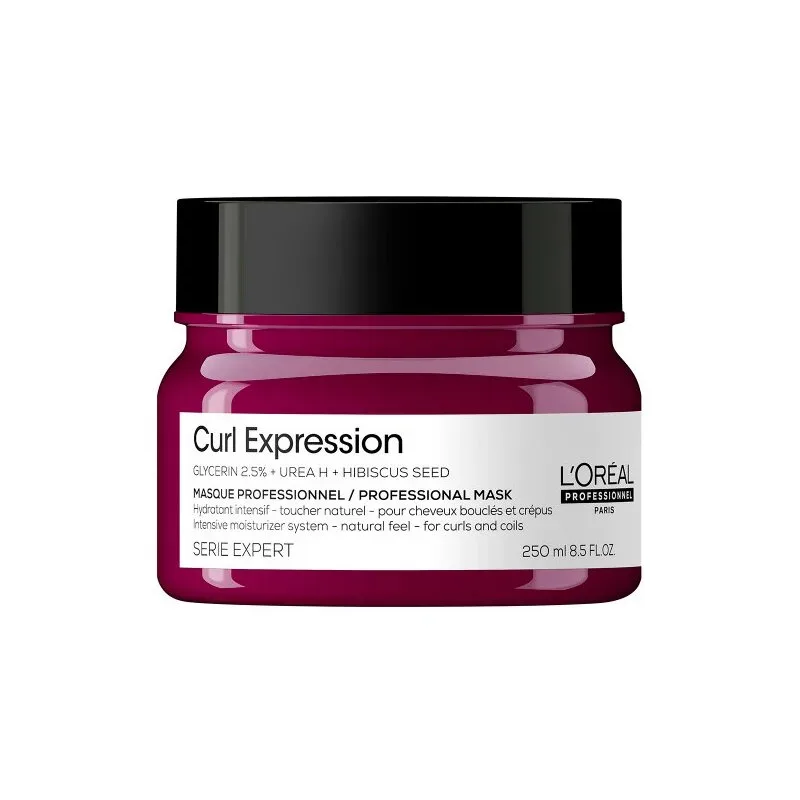 L'Oréal Professionnel - Serie Expert Curls Expression Intense Moisturizer Mask, Curl Expression Intensif Masq, 250 ml
