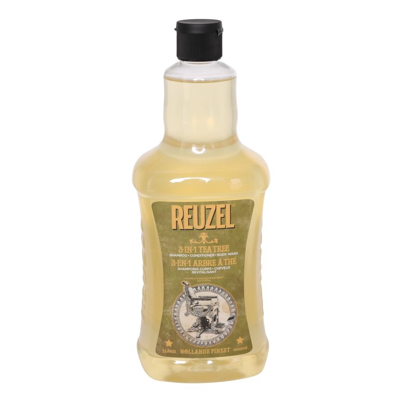 Reuzel 3-in-1 Tea Tree Shampoo 1000 ml Herren