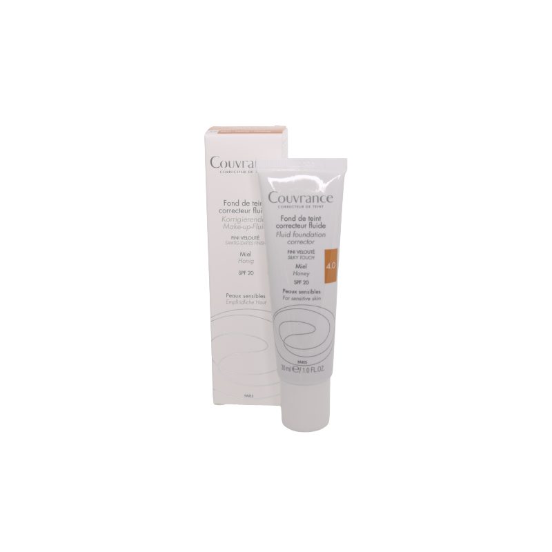 Avène Couvrance Korrigierendes Make-Up Fluid Honig 4.0 30 ml