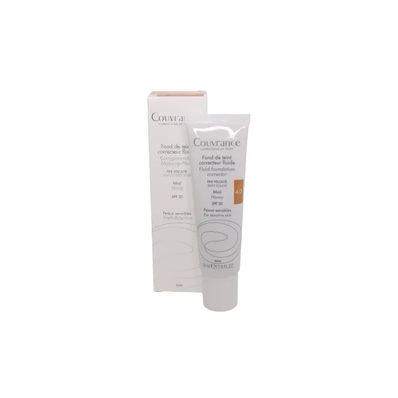 Avène Couvrance Korrigierendes Make-Up Fluid Honig 4.0 30 ml