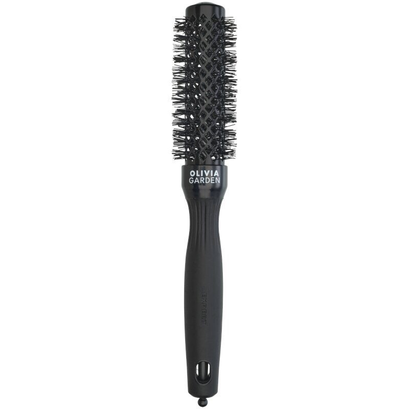 Olivia Garden Expert Blowout Shine Black schwarz 25 mm