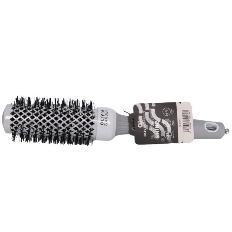 Olivia Garden Expert Blowout Shine Weiß&Grau 35 mm