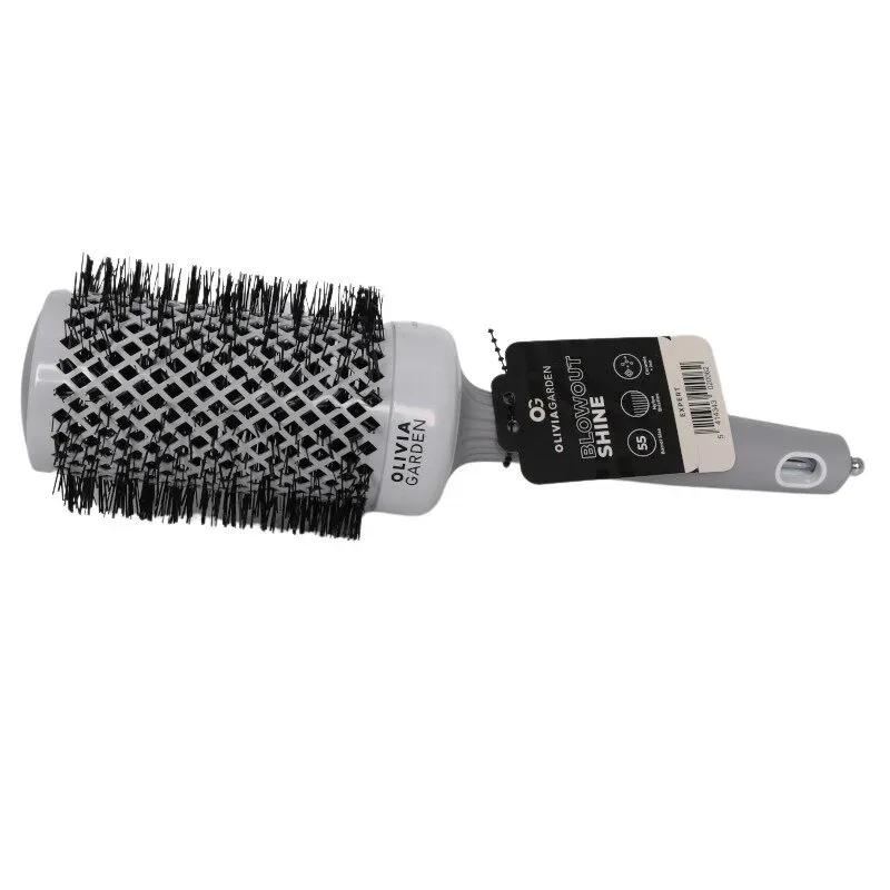 Olivia Garden Expert Blowout Shine Weiß&Grau 55 mm
