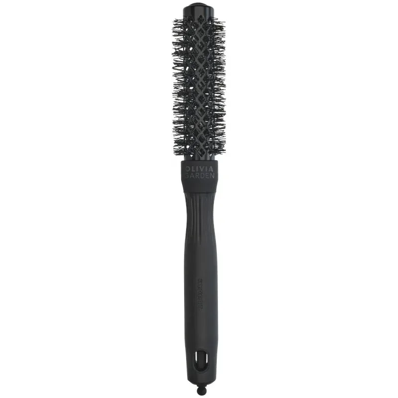 Olivia Garden Expert Blowout Shine Gewellte Borsten Black Label 20 mm