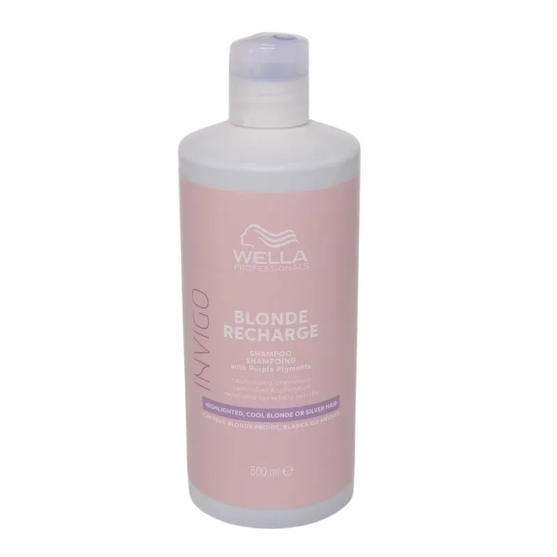 Wella Professionals Invigo Blonde Recharge Shampoo 500ml